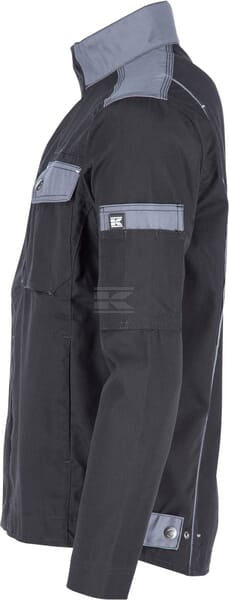 Arbeitsjacke , schwarz-grau, Größe L, Kramp