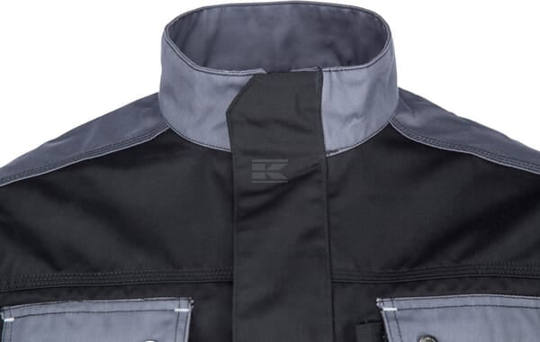 Arbeitsjacke , schwarz-grau, Größe L, Kramp