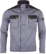 Arbeitsjacke , grau-schwarz, Größe XL, Kramp