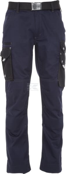 Arbeitshosen , Unisex , 4XL 118-128cm , blau schwarz, Kramp Original by Kramp
