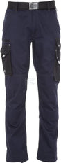 Arbeitshosen , Unisex , 4XL 118-128cm , blau schwarz, Kramp Original by Kramp