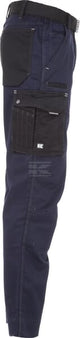 Arbeitshosen , Unisex , 4XL 118-128cm , blau schwarz, Kramp Original by Kramp