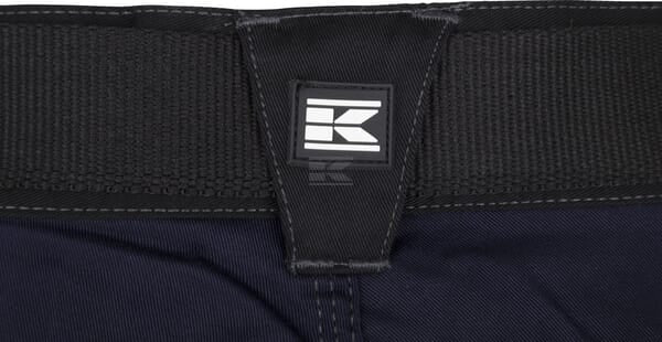 Arbeitshosen , Unisex , 4XL 118-128cm , blau schwarz, Kramp Original by Kramp