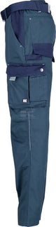 Arbeitshosen , Unisex , M 82-92cm , grün blau, Kramp Original by Kramp