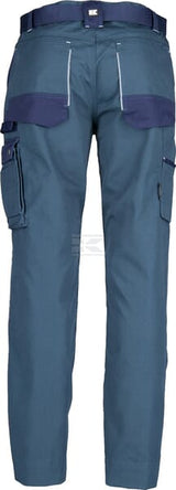 Arbeitshosen , Unisex , M 82-92cm , grün blau, Kramp Original by Kramp