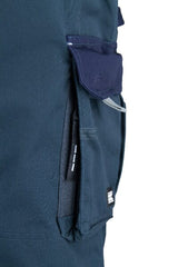 Arbeitshosen , Unisex , M 82-92cm , grün blau, Kramp Original by Kramp