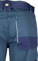 Arbeitshosen , Unisex , M 82-92cm , grün blau, Kramp Original by Kramp