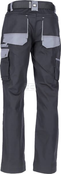 Arbeitshosen , Unisex , S 75-85cm , schwarz grau, Kramp Original by Kramp