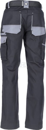 Arbeitshosen , Unisex , S 75-85cm , schwarz grau, Kramp Original by Kramp