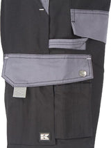 Arbeitshosen , Unisex , S 75-85cm , schwarz grau, Kramp Original by Kramp