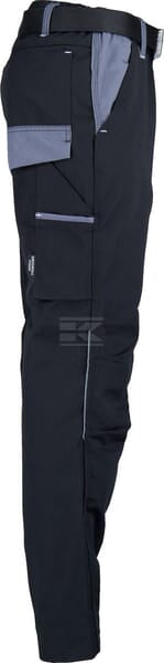Arbeitshosen , Unisex , L 88-98cm , schwarz grau, Kramp Original by Kramp