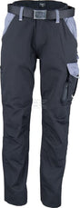 Arbeitshosen , Unisex , L 88-98cm , schwarz grau, Kramp Original by Kramp