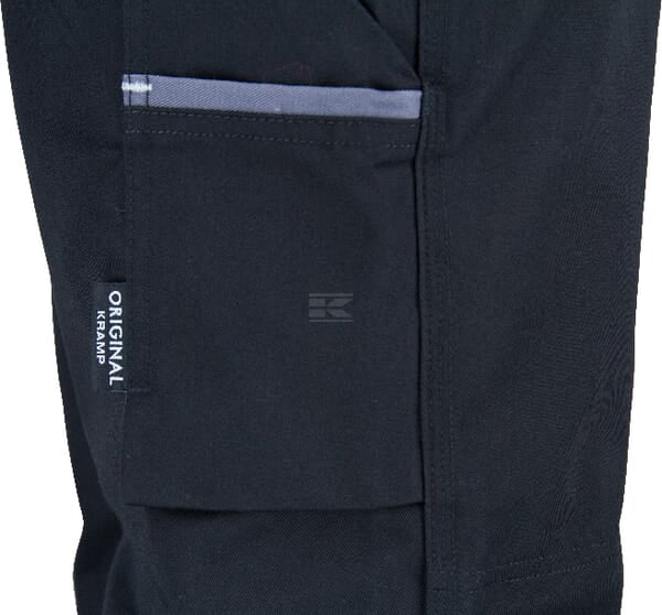 Arbeitshosen , Unisex , S 75-85cm , schwarz grau, Kramp Original by Kramp