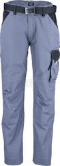 Arbeitshosen , Unisex , L 88-98cm , grau schwarz, Kramp Original by Kramp