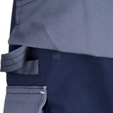 Arbeitshosen , Unisex , S 75-85cm , blau grau, Kramp Original by Kramp