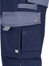 Arbeitshosen , Unisex , M 82-92cm , blau grau, Kramp Original by Kramp