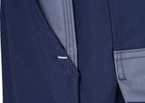 Arbeitshosen , Unisex , M 82-92cm , blau grau, Kramp Original by Kramp