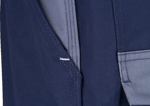 Arbeitshosen , Unisex , S 75-85cm , blau grau, Kramp Original by Kramp