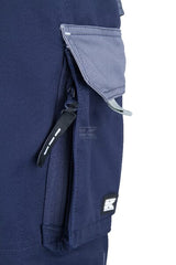 Arbeitshosen , Unisex , 5XL 124-134cm , blau;grau, Kramp Original by Kramp