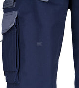 Arbeitshosen , Unisex , S 75-85cm , blau grau, Kramp Original by Kramp