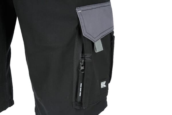 Shorts schwarz und grau L Kramp Original