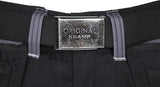 Hosen , Unisex , 5XL 124-134cm , schwarz grau, Kramp Original by Kramp