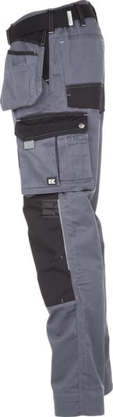 Hosen , Unisex , M 82-92cm , grau schwarz, Kramp Original by Kramp