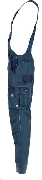 Latzhose, Erwachsener, Gr. 2XL UK:42-44 , grün blau, Kramp Original , by Kramp