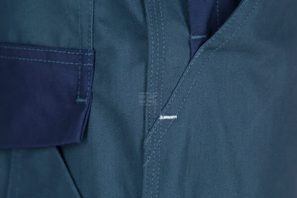 Latzhose, Erwachsener, Gr. 2XL UK:42-44 , grün blau, Kramp Original , by Kramp