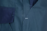 Latzhose, Erwachsener, Gr. 2XL UK:42-44 , grün blau, Kramp Original , by Kramp