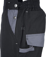 Latzhose, Erwachsener, Gr. 4XL UK:n/a , schwarz grau, Kramp Original , by Kramp
