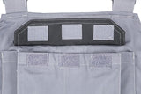 Latzhose, Erwachsener, Gr. 3XL UK:46 , grau schwarz, Kramp Original , by Kramp