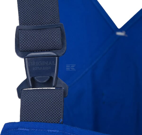 Latzhose, Erwachsener, Gr. 2XL UK:42-44 , blau, Kramp Original , by Kramp