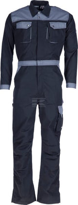 Overalls, Erwachsener, Gr. L UK:n/a , schwarz grau, Kramp Original , by Kramp