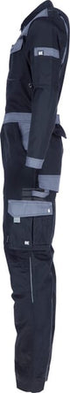 Overalls, Erwachsener, Gr. L UK:n/a , schwarz grau, Kramp Original , by Kramp