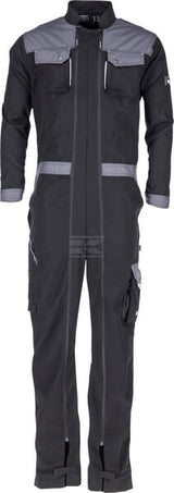 Overalls, Erwachsener, Gr.2XL UK:n/a, schwarz/grau, Kramp Original