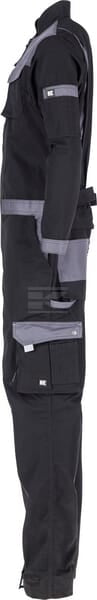 Overalls, Erwachsener, Gr.2XL UK:n/a, schwarz/grau, Kramp Original