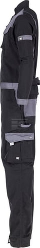 Overalls, Erwachsener, Gr.2XL UK:n/a, schwarz/grau, Kramp Original
