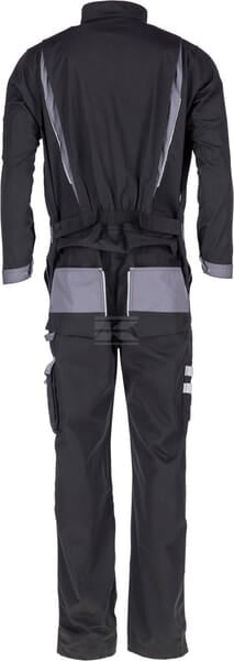 Overalls, Erwachsener, Gr.2XL UK:n/a, schwarz/grau, Kramp Original