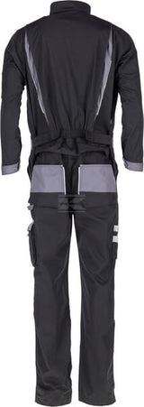 Overalls, Erwachsener, Gr.2XL UK:n/a, schwarz/grau, Kramp Original