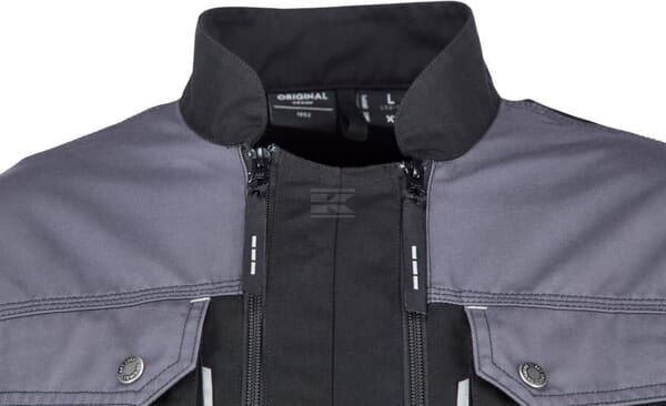 Overalls, Erwachsener, Gr.2XL UK:n/a, schwarz/grau, Kramp Original