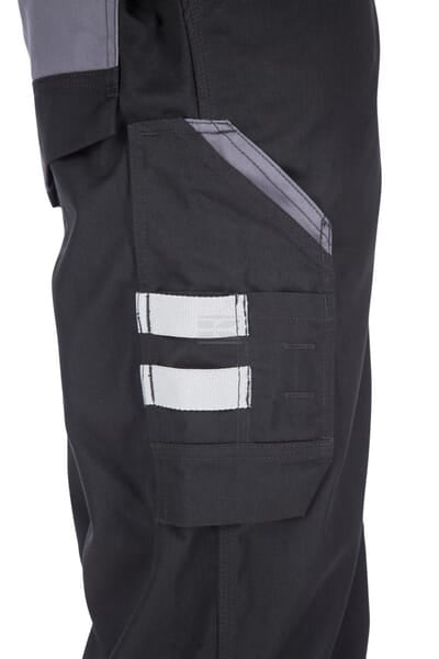 Overalls, Erwachsener, Gr.2XL UK:n/a, schwarz/grau, Kramp Original