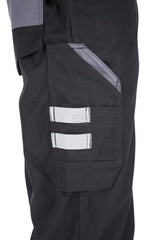 Overalls, Erwachsener, Gr.2XL UK:n/a, schwarz/grau, Kramp Original