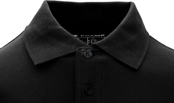 Polo T-shirt schwarz 2XS