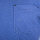 T-shirt königsblau/navy 2XL