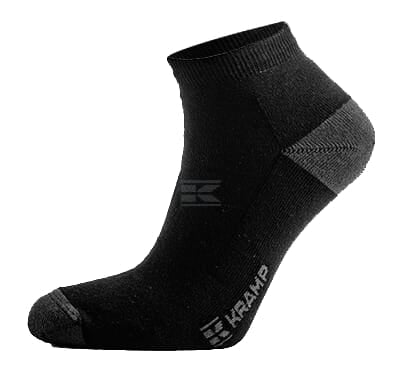 Sneaker-Socken hoch UK: 6-8 (39-43) schwarz, 2 Paar
