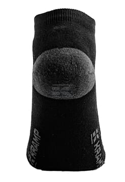 Sneaker-Socken hoch UK: 6-8 (39-43) schwarz, 2 Paar