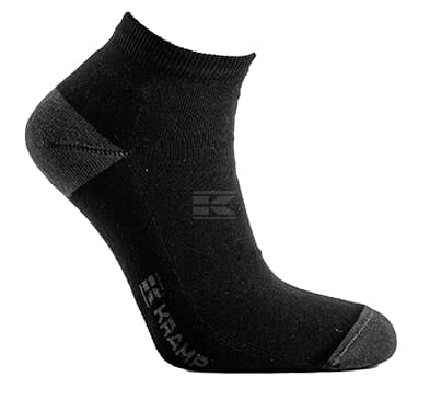 Sneaker-Socken hoch UK: 6-8 (39-43) schwarz, 2 Paar