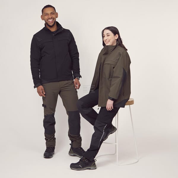 Jacke 4 Way Stretch, Stretch, schwarz, L