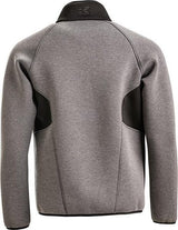 Jacke mit Luftschicht, 4 Way Stretch,grau-melange, 2XS